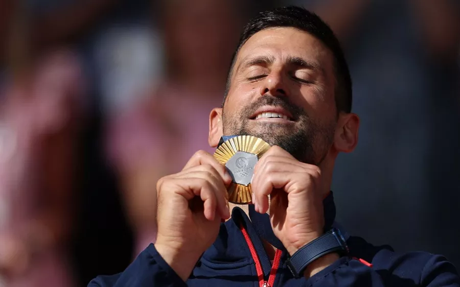 Novak Djokovic (Serbia. Tenis). Finalmente consiguió la medalla de oro que se le había negado.