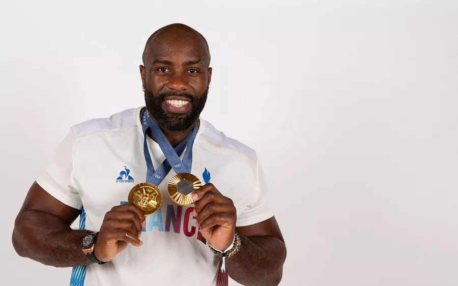 Teddy Riner. (Francia, Judo) El judoca más laureado de la historia con cinco oros y tres bronces.