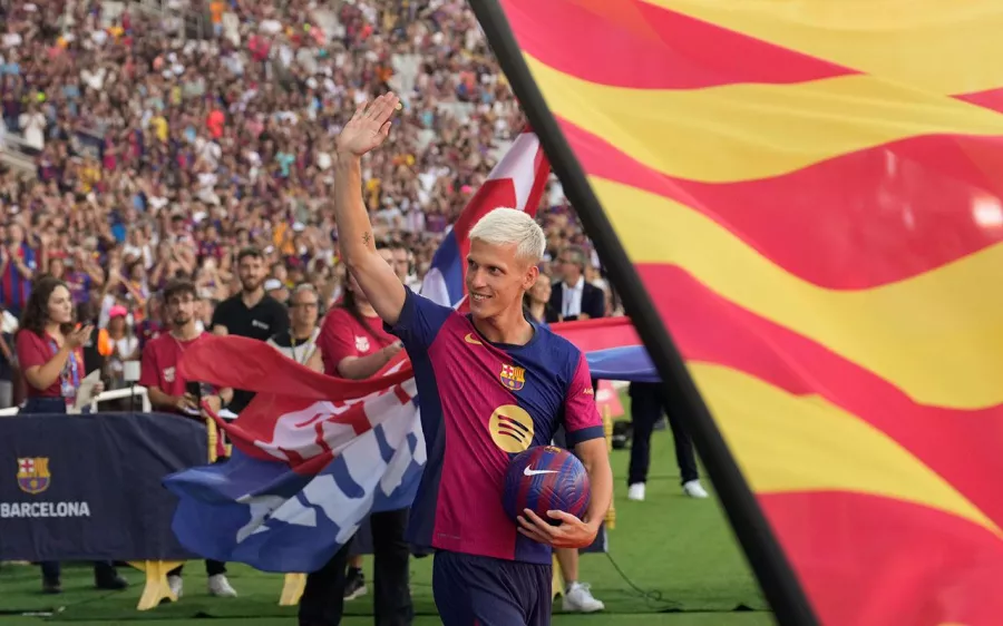 El Barcelona presenta a su equipo para la temporada 2024-2025