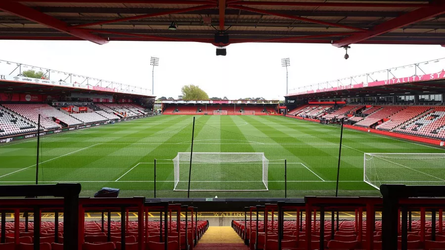 El Vitality Stadium, su casa, es para 12 mil espectadores