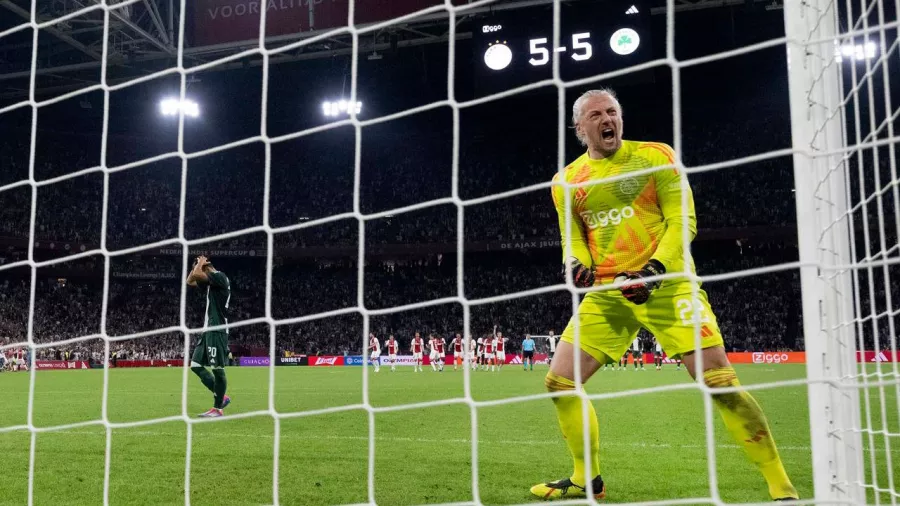 La 'interminable' serie de penales entre Ajax y Panathinaikos