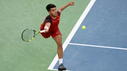 Carlos Alcaraz cayó ante Gael Monfils en Cincinnati