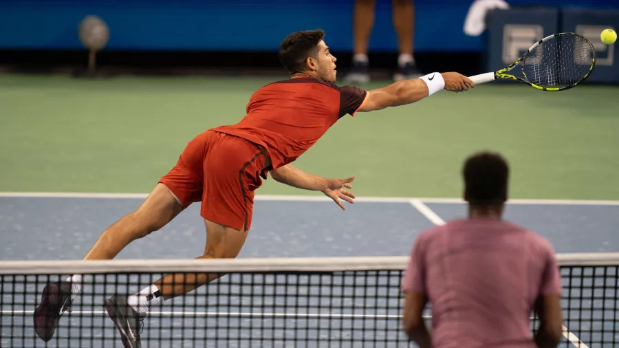 Carlos Alcaraz cayó ante Gael Monfils en Cincinnati