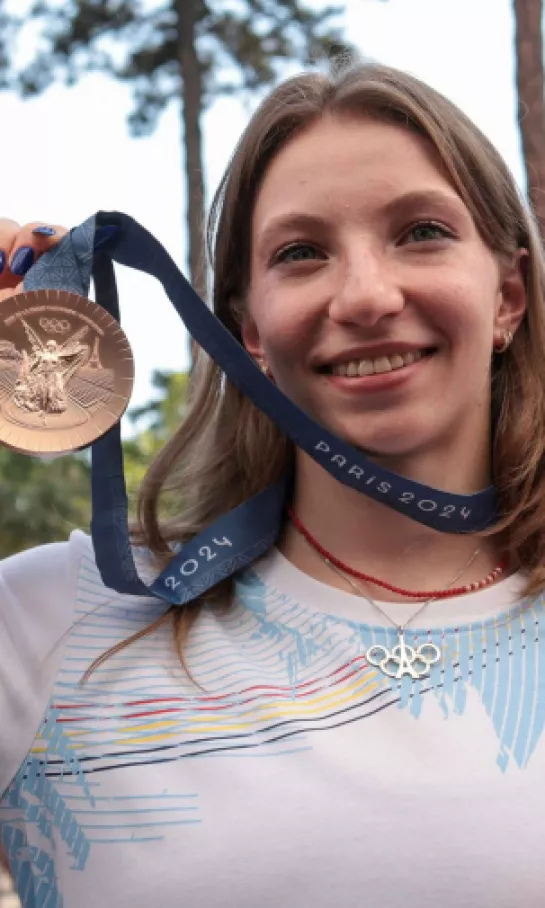 Ana Barbosu finalmente recibió su medalla de bronce