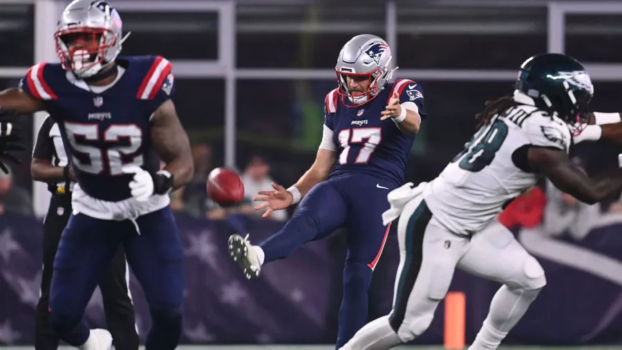 Buen regreso de los Eagles y ganaron en New England