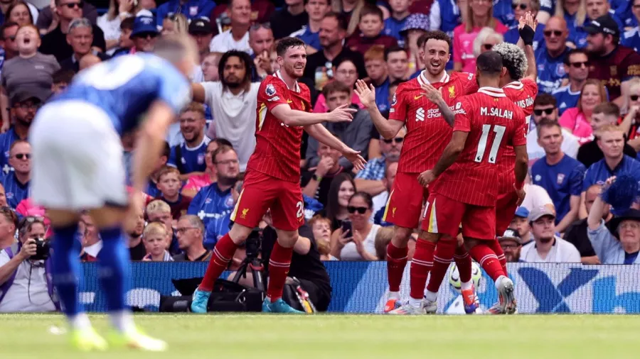 Mohamed Salah empezó la Premier League con todo