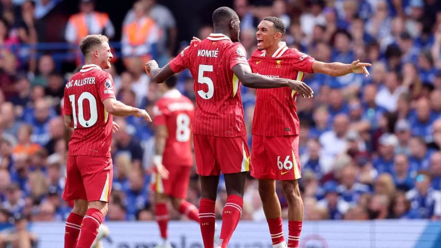 Mohamed Salah empezó la Premier League con todo