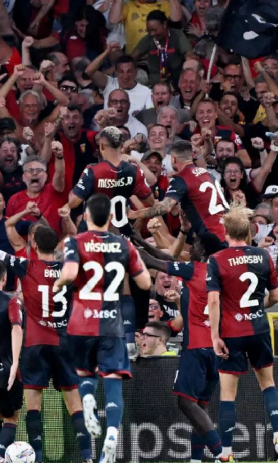 Genoa arruinó el estreno de Inter en la Serie A