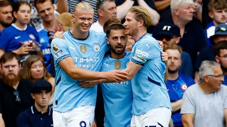 Comenzó el show de Erling Haaland en la Premier League