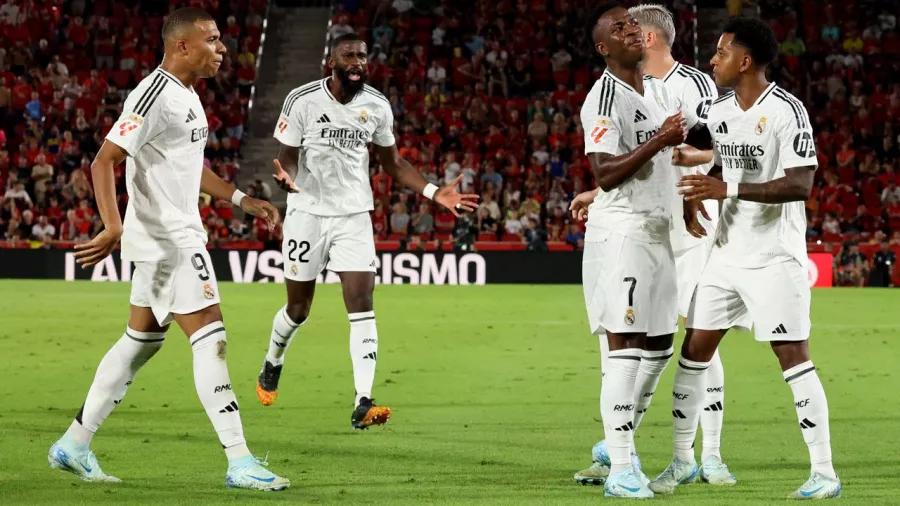 Rodrygo marcó el primer gol de Real Madrid en La Liga por segunda temporada consecutiva