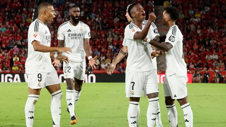 Rodrygo marcó el primer gol de Real Madrid en La Liga por segunda temporada consecutiva