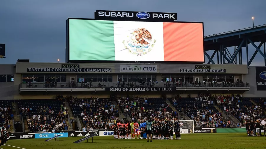 Así las emociones en el Subaru Park de Philadelphia.