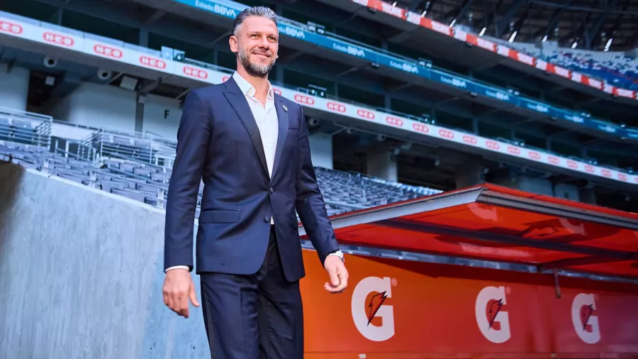 Martín Demichelis, con el compromiso de ganar en Rayados