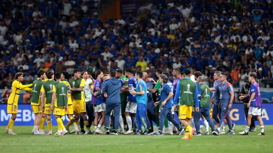 Noche triste para Boca y de gloria para Cruzeiro