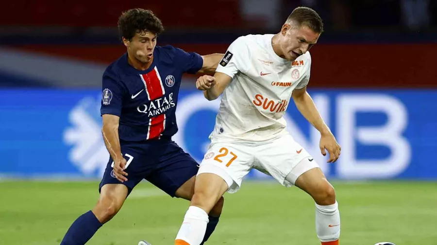 El Paris Saint-Germain le pasó por encima al Montpellier