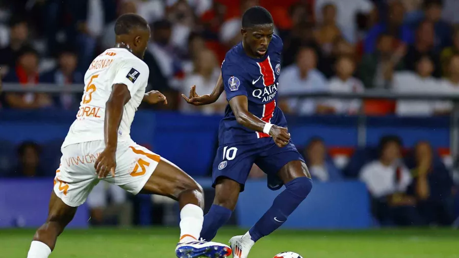 El Paris Saint-Germain le pasó por encima al Montpellier