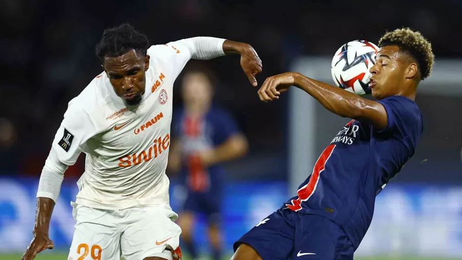 El Paris Saint-Germain le pasó por encima al Montpellier