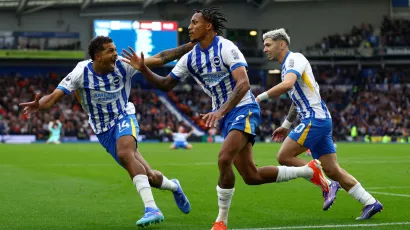 Brighton le borró la sonrisa al Manchester United