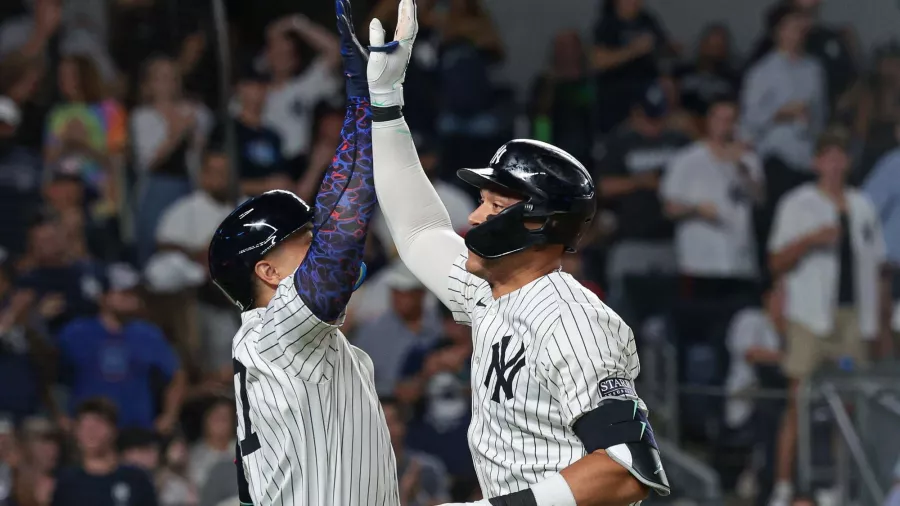 Aaron Judge llegó a 61 home runs y a 4 juegos consecutivos conectando