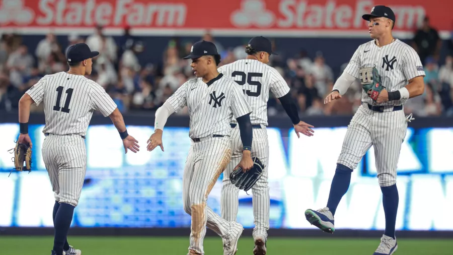 Aaron Judge llegó a 61 home runs y a 4 juegos consecutivos conectando