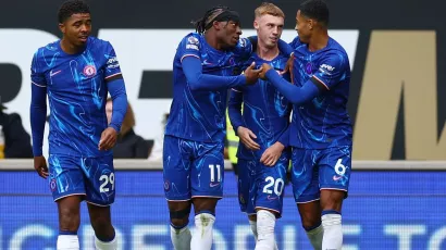 Chelsea despertó y goleó a Wolverhampton en la Premier League