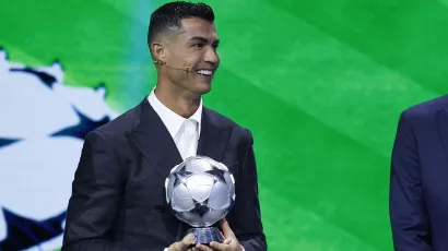 Cristiano Ronaldo se ilumina al hablar de la Champions League: 