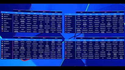 Así los rivales de cada club en esta fase de liga de la Champions League.