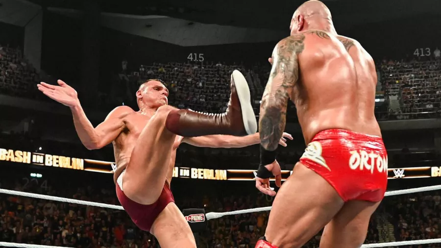 Gunther acabó con Randy Orton en Bash in Berlin