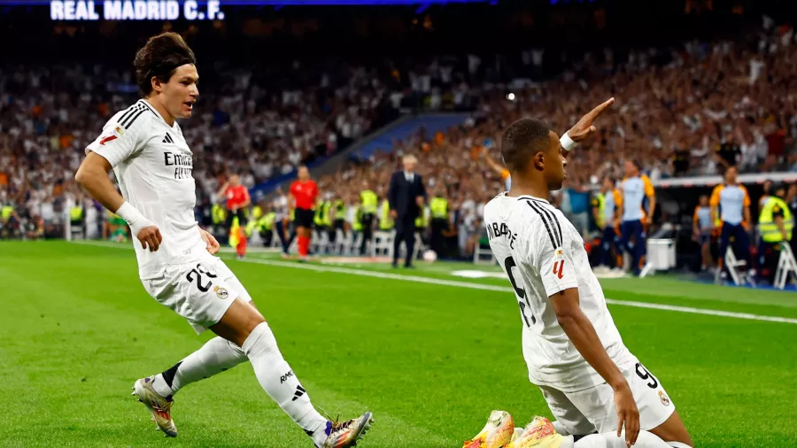 Llegó la primera gran noche de Kylian Mbappé en el Santiago Bernabéu