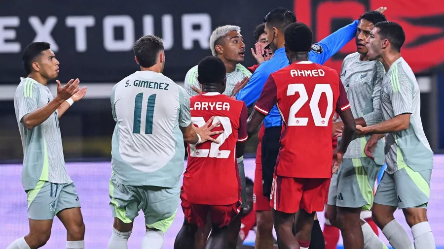 Así se vivió la primera parte del partido en el AT&T Stadium.