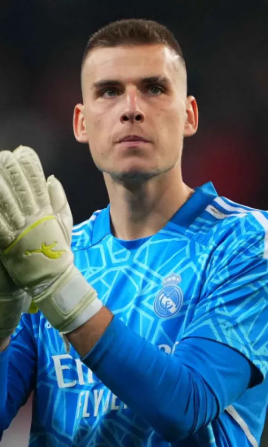 Andriy Lunin se quedará con el Real Madrid hasta 2030