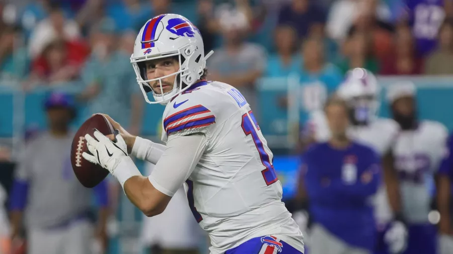 Los Bills están haciendo sufrir a los Dolphins en casa al medio tiempo