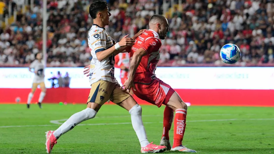 Necaxa está peleando y Pumas lo sufrió directamente