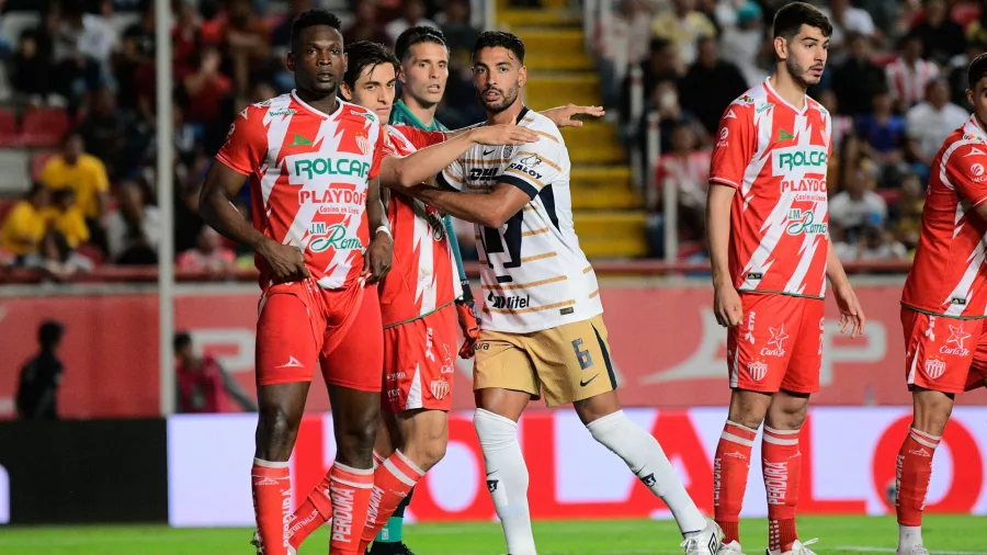 Necaxa está peleando y Pumas lo sufrió directamente