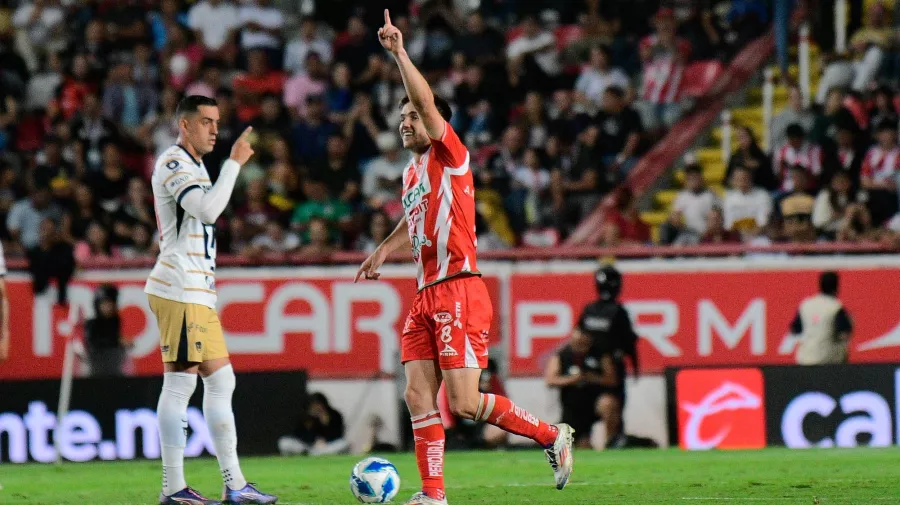 Necaxa está peleando y Pumas lo sufrió directamente