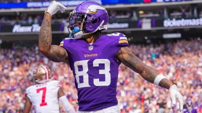 Los Vikings fueron implacables con los 49ers