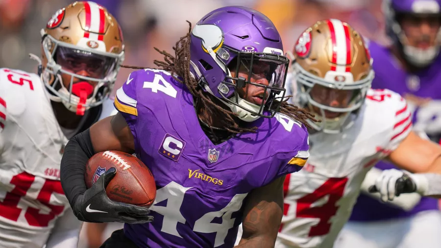 Los Vikings fueron implacables con los 49ers