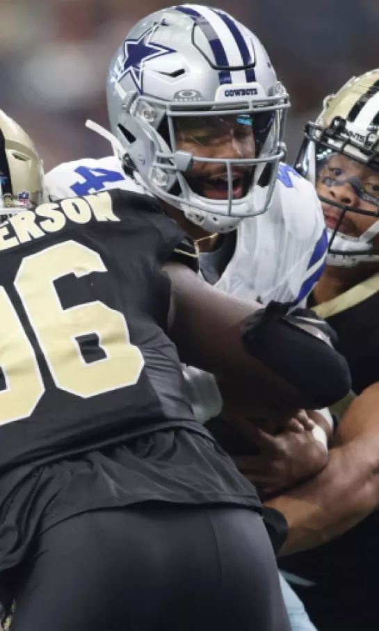 ¿Desenmascarados?, los Saints aplastaron a los Cowboys