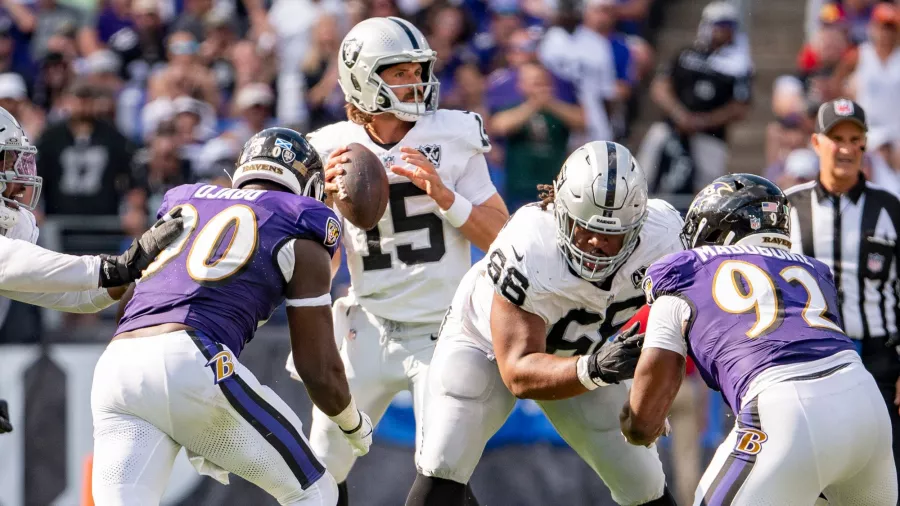 Los Raiders dieron la sorpresa de la semana