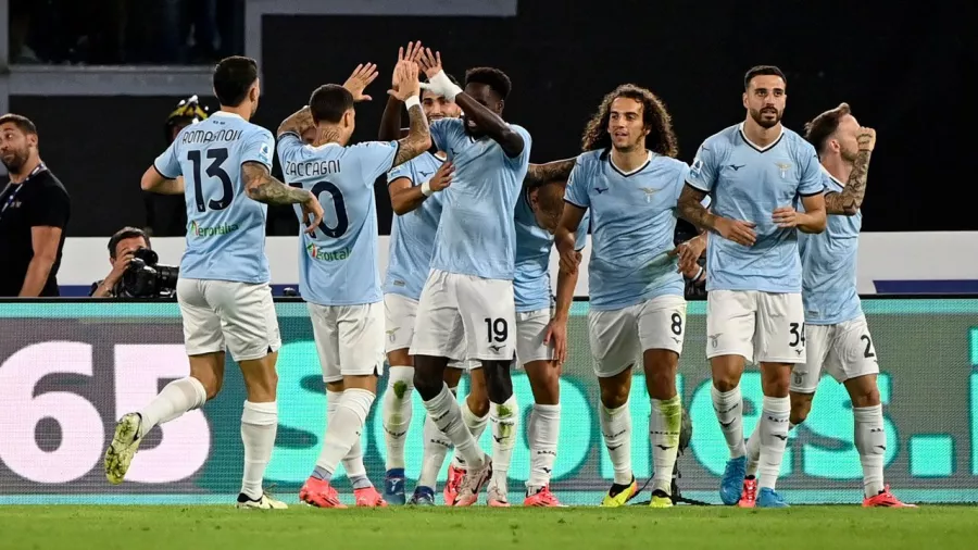 6. Lazio - 7 puntos
