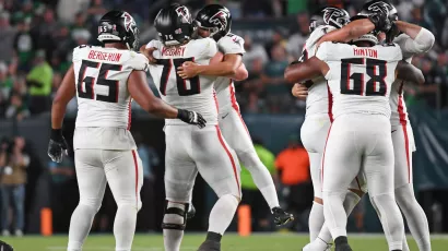 El touchdown del triunfo de Atlanta fue un momento mágico