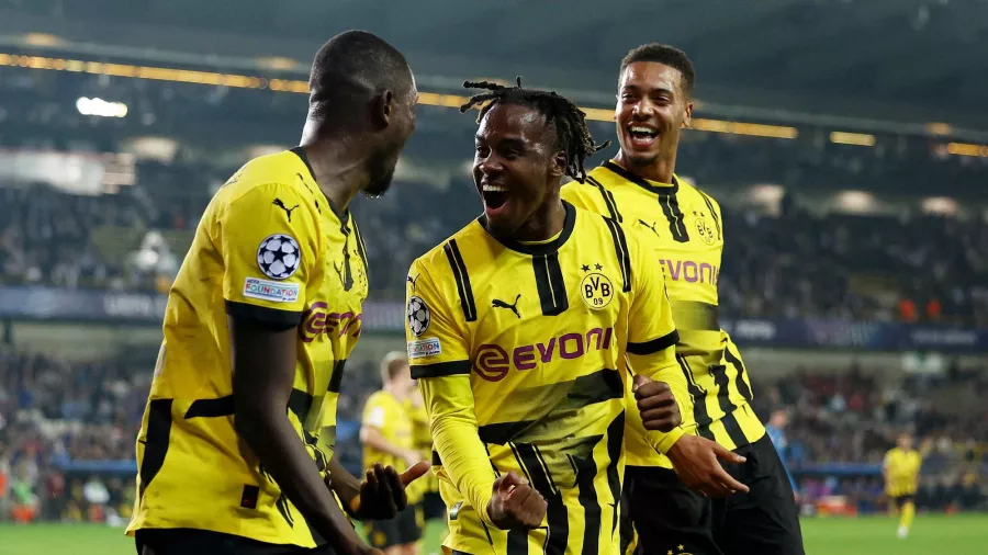 Borussia Dortmund no tuvo piedad de Club Brugge