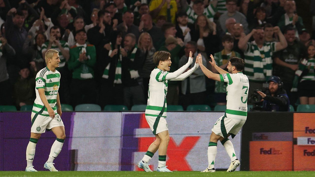 A historic win for Celtic in the Champions League