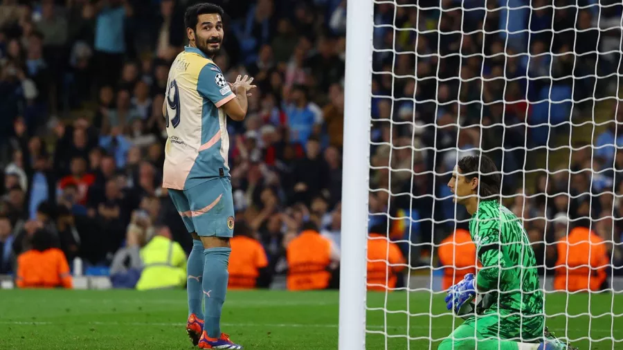 La falla de Ilkay Gündogan que evitó el triunfo de Manchester City en la Champions League