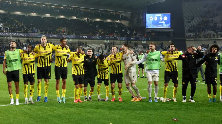 Club Brugge 0-3 Borussia Dortmund