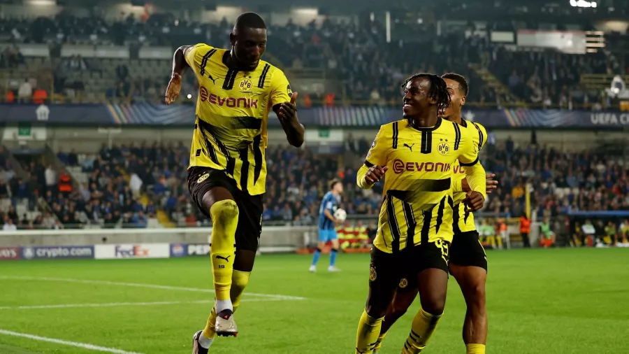 Borussia Dortmund no tuvo piedad de Club Brugge