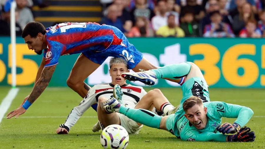 Manchester United no pudo ni anotar ante Crystal Palace