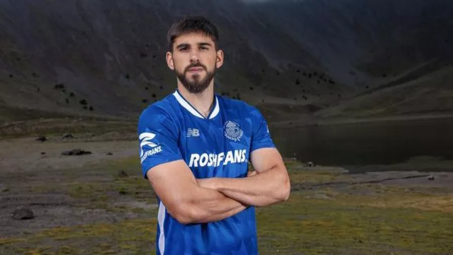 El uniforme azul de los Diablos, un homenaje al Nevado de Toluca