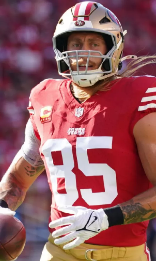 George Kittle se sumó a los lesionados de 49ers vs. Rams