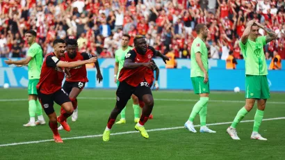 Remontada de locura de Bayer Leverkusen en la Bundesliga